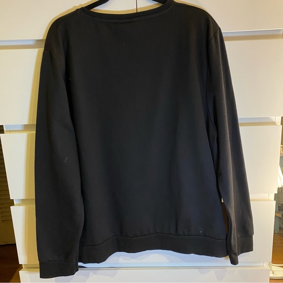 NWT Harry Potter Disney Sequin Magic Crew Neck Black Sweater Size XL - Picture 3 of 15